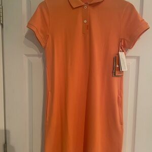 Nike Orange Polo Dress
